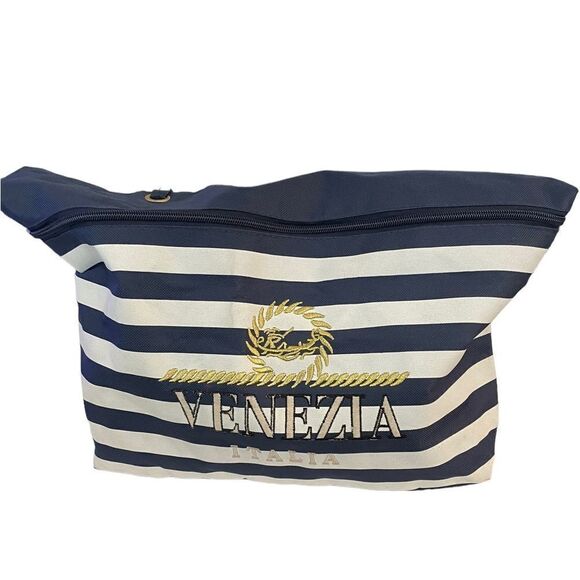 VENICE STRIPE TOTE BAG - Picture 1 of 5